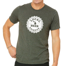 Load image into Gallery viewer, &quot;Michigan Drink Local&quot; Men&#39;s Crew T-Shirt