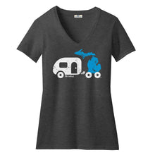 Load image into Gallery viewer, &quot;Michigan Camper&quot; Women&#39;s V-Neck