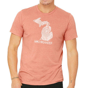 "Michigander To The Core" Men's Crew T-Shirt