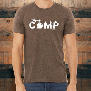 "Rustic Camp" Men's Crew T-Shirt