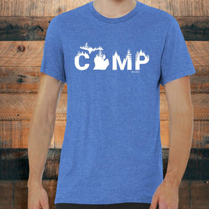 "Rustic Camp" Men's Crew T-Shirt