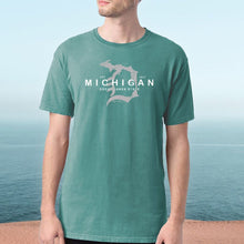 Load image into Gallery viewer, &quot;Michigan D Established 1837&quot; Men&#39;s Stonewashed T-Shirt