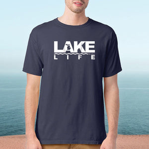 "Michigan Lake Life" Men's Stonewashed T-Shirt