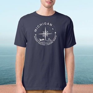 "Scenic Route" Men's Stonewashed T-Shirt