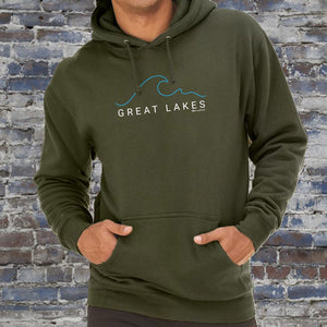 "Great Lakes Tide" Men's Hoodie