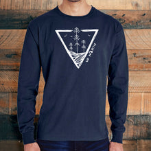 Load image into Gallery viewer, &quot;Michigan Untouched&quot; Men&#39;s Stonewashed Long Sleeve T-Shirt