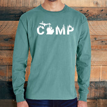 Load image into Gallery viewer, &quot;Rustic Camp&quot; Men&#39;s Stonewashed Long Sleeve T-Shirt