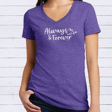 Load image into Gallery viewer, &quot;Always &amp; Forever&quot; Women&#39;s V-Neck