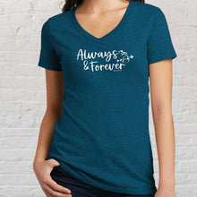 Load image into Gallery viewer, &quot;Always &amp; Forever&quot; Women&#39;s V-Neck