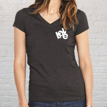 Load image into Gallery viewer, &quot;Love The Mitten&quot; Women&#39;s V-Neck