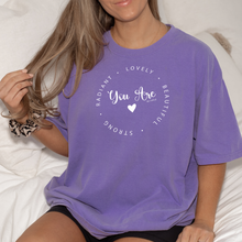 Load image into Gallery viewer, &quot;You Are Loved&quot; Relaxed Fit Stonewashed T-Shirt