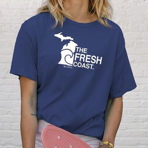 "Michigan Fresh Coast" Relaxed Fit Stonewashed T-Shirt