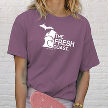 Load image into Gallery viewer, &quot;Michigan Fresh Coast&quot; Relaxed Fit Stonewashed T-Shirt