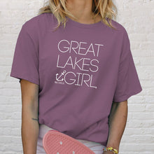 Load image into Gallery viewer, &quot;Great Lakes Girl&quot; Relaxed Fit Stonewashed T-Shirt