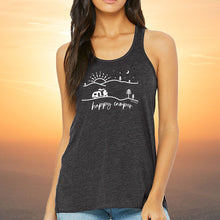 Load image into Gallery viewer, &quot;Happy Camper&quot; Women&#39;s Flowy Tank Top