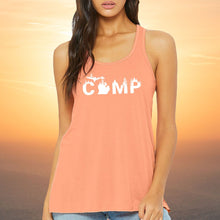 Load image into Gallery viewer, &quot;Rustic Camp&quot; Women&#39;s Flowy Tank Top