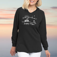 Load image into Gallery viewer, &quot;Happy Camper&quot; Women&#39;s Luxury Blend Hoodie