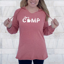 Load image into Gallery viewer, &quot;Rustic Camp&quot; Women&#39;s Luxury Blend Hoodie