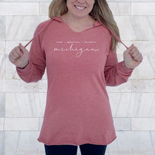 Load image into Gallery viewer, &quot;Majestic Michigan&quot; Women&#39;s Luxury Blend Hoodie