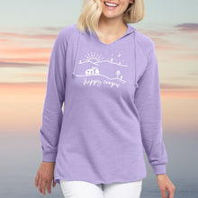 Load image into Gallery viewer, &quot;Happy Camper&quot; Women&#39;s Luxury Blend Hoodie