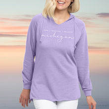Load image into Gallery viewer, &quot;Majestic Michigan&quot; Women&#39;s Luxury Blend Hoodie