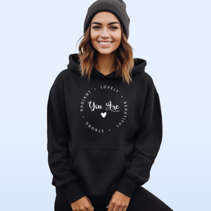 "You Are Loved" Relaxed Fit Classic Hoodie
