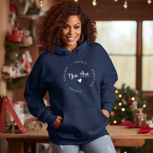Load image into Gallery viewer, &quot;You Are Loved&quot; Relaxed Fit Classic Hoodie