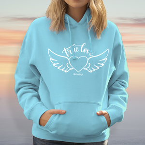 "True Love" Relaxed Fit Classic Hoodie
