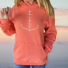 Load image into Gallery viewer, &quot;Lake Life Anchor&quot; Relaxed Fit Classic Hoodie
