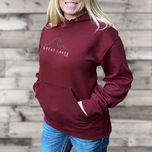 Load image into Gallery viewer, &quot;Great Lakes Tide&quot; Relaxed Fit Classic Hoodie