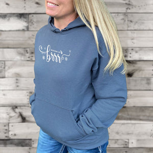 "Brrr... It's Cold In Michigan" Relaxed Fit Classic Hoodie