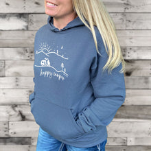 Load image into Gallery viewer, &quot;Happy Camper&quot; Relaxed Fit Classic Hoodie
