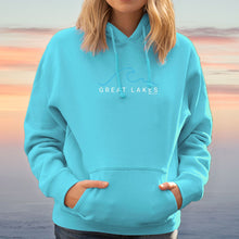 Load image into Gallery viewer, &quot;Great Lakes Tide&quot; Relaxed Fit Classic Hoodie