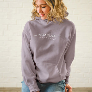 "Wine Lover" Soft Style Relaxed Fit Hoodie
