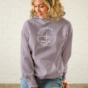 "Scenic Route" Soft Style Relaxed Fit Hoodie