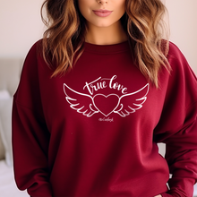 Load image into Gallery viewer, &quot;True Love&quot; Relaxed Fit Classic Crew Sweatshirt