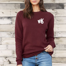 Load image into Gallery viewer, &quot;Love The Mitten&quot; Relaxed Fit Angel Fleece Pullover Crew
