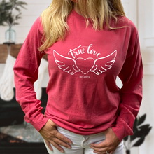 Load image into Gallery viewer, &quot;True Love&quot; Relaxed Fit Stonewashed Long Sleeve T-Shirt