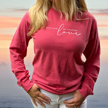 Load image into Gallery viewer, &quot;Forever Love&quot; Relaxed Fit Stonewashed Long Sleeve T-Shirt