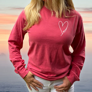 "Little Love" Relaxed Fit Stonewashed Long Sleeve T-Shirt