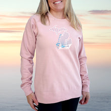 Load image into Gallery viewer, &quot;Michigan Mighty&quot; Women&#39;s Pullover Crew