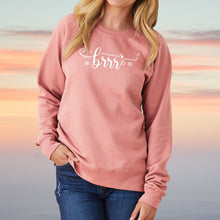 Load image into Gallery viewer, &quot;Brrr... It&#39;s Cold In Michigan&quot; Women&#39;s Pullover Crew