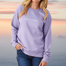 Load image into Gallery viewer, &quot;Great Lakes Tide&quot; Women&#39;s Pullover Crew