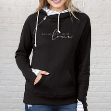 Load image into Gallery viewer, &quot;Forever Love&quot; Women&#39;s Striped Double Hood Pullover