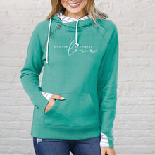 Load image into Gallery viewer, &quot;Forever Love&quot; Women&#39;s Striped Double Hood Pullover