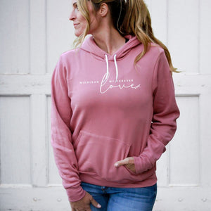 "Forever Love" Relaxed Fit Angel Fleece Hoodie