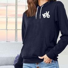 Load image into Gallery viewer, &quot;Love The Mitten&quot; Relaxed Fit Angel Fleece Hoodie
