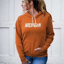 Load image into Gallery viewer, &quot;Michigan Winter&quot; Relaxed Fit Angel Fleece Hoodie