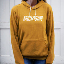 Load image into Gallery viewer, &quot;Michigan Winter&quot; Relaxed Fit Angel Fleece Hoodie