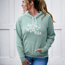 Load image into Gallery viewer, &quot;Winter Smitten&quot; Relaxed Fit Angel Fleece Hoodie
